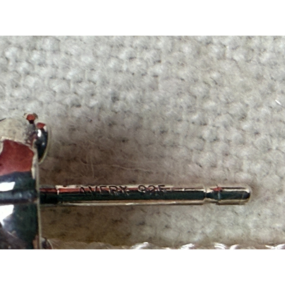 James Avery Sterling/925 Ladybug Charm With Matching Earrings/Studs - Picture 7 of 8
